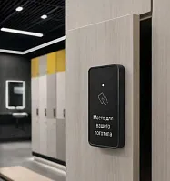 Электронный замок OZLocks SL-F33/S/EM/P/black