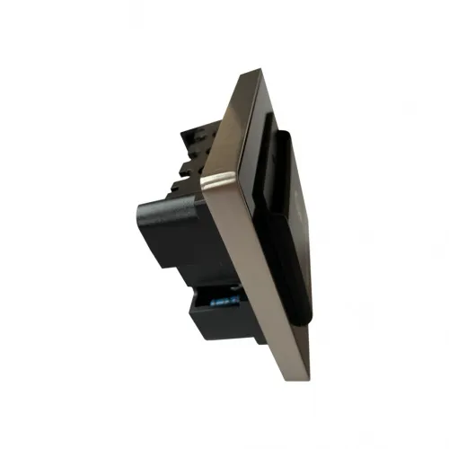 Сетевой энергосберегающий выключатель Ozlocks SW-F04/N/TM/black фото 3