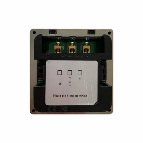 Сетевой энергосберегающий выключатель Ozlocks SW-F04/N/MF/black фото 4