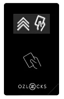 Считыватель с контроллером и экраном PL-F006/MF v.2 Modbus сетевой