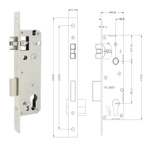 Электронный SMART-замок Ozlocks HL-F48/SM+/MF "High-Tech" фото 5
