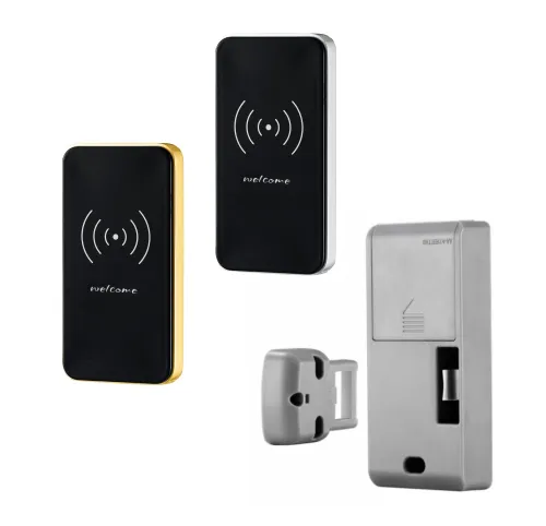 Мебельный электронный замок Ozlocks свободный выбор 13,56 MHz с антивандальным корпусом SL-F01/S/MF/W