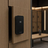 Мебельный электронный замок Ozlocks фиксированный выбор 13,56 MHz с антивандальным корпусом SL-F11/F/MF/W