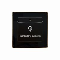 Сетевой энергосберегающий выключатель Ozlocks SW-F04/N/MF/black