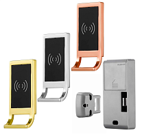 Мебельный электронный замок Ozlocks свободный выбор 13,56 MHz с антивандальным корпусом SL-F04/S/MF/W
