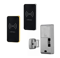 Мебельный электронный замок Ozlocks свободный выбор 13,56 MHz с антивандальным корпусом SL-F01/S/MF/W