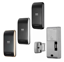 Мебельный электронный замок Ozlocks свободный выбор 13,56 MHz с антивандальным корпусом SL-F32/S/MF/W